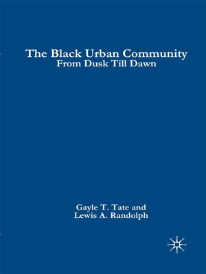 cover image of The Black Urban Community